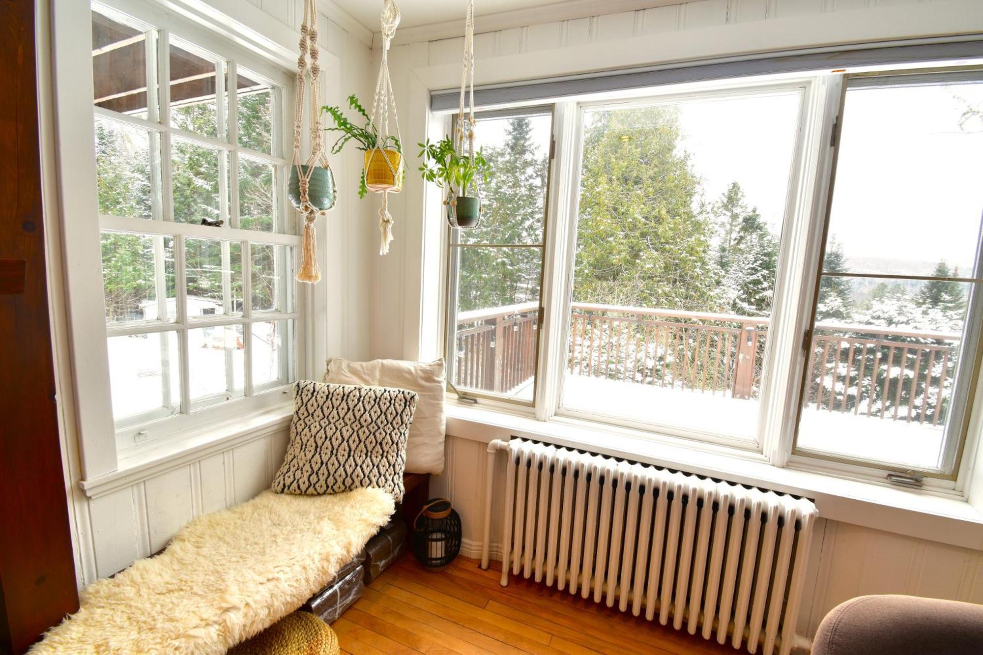 Le Partage Lodge: Destination Plein Air Et Sociale Val-Morin 외부 사진