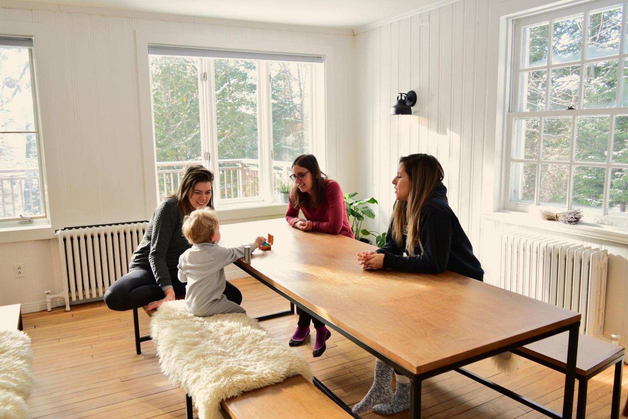 Le Partage Lodge: Destination Plein Air Et Sociale Val-Morin 외부 사진
